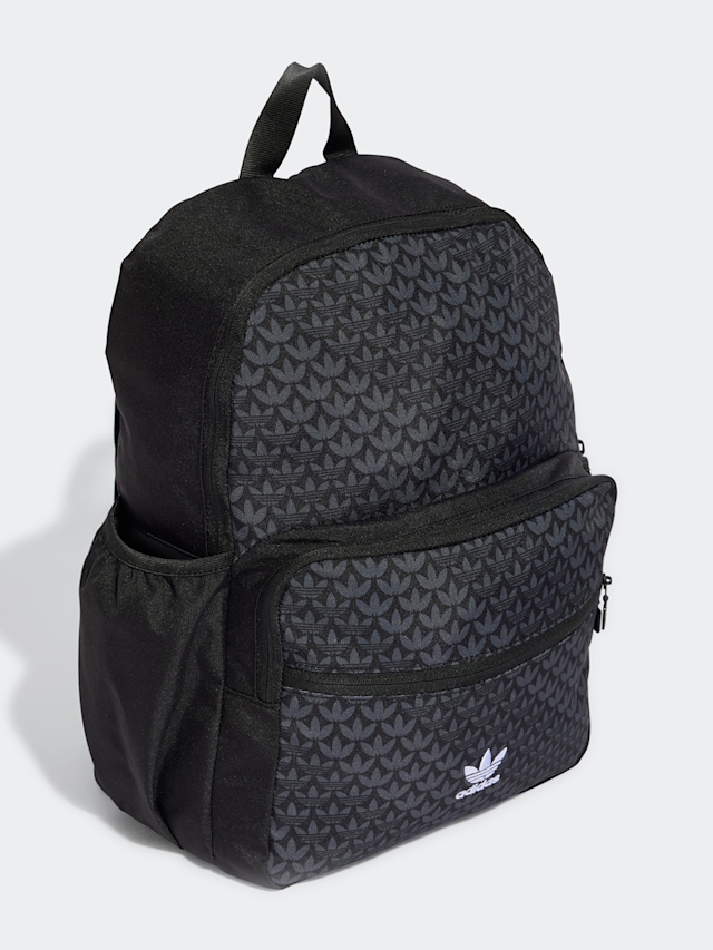 adidas Originals, Monogram Backpack, black, Image 3 of 6