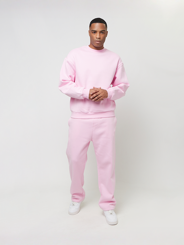 Urban Classics, Fluffy Trackpants powderblue, lichtroze, Afbeelding 4 van 4