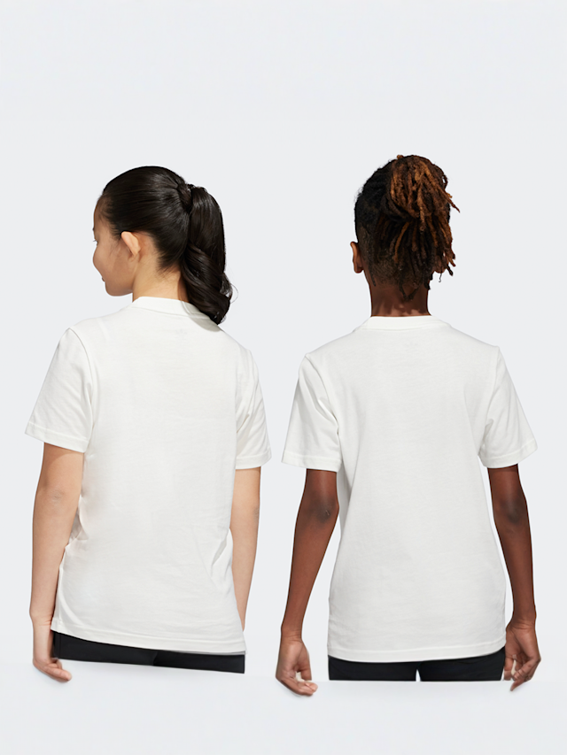 adidas Originals, Trefoil T-Shirt, white, Image 2 of 5