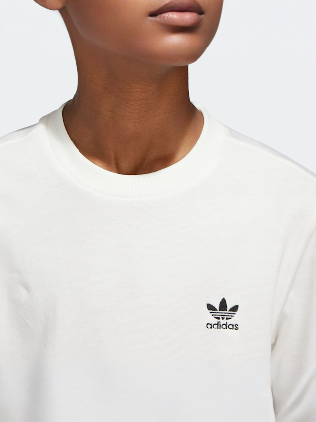 adidas Originals, Trefoil T-shirt, wit, Afbeelding 4 van 5