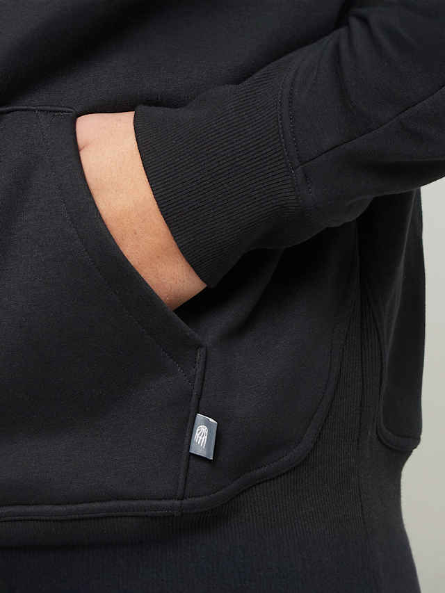 New Balance, Hoops Uniform Hoodie, black, Image 4 of 5