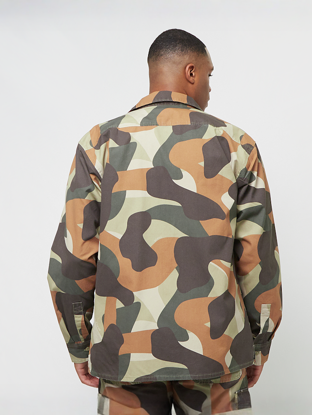 Dickies, Camo Canvas Work Shirt, camouflage, Image 2 of 5