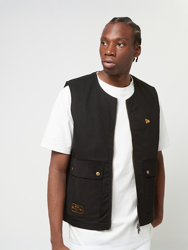 New Era, Utility Vest, black, Image 1 of 5