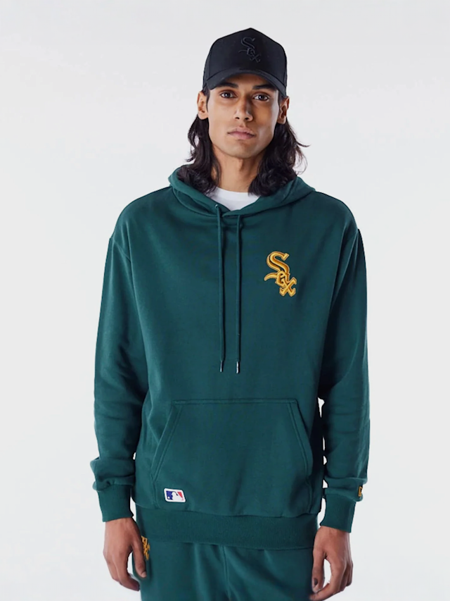 New Era, Chicago White Sox League Essential Oversized Hoodie, green, Image 1 of 6