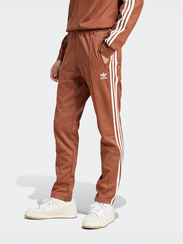 adidas Originals, adicolor Classics Beckenbauer Trackpants, bruin, Afbeelding 1 van 5