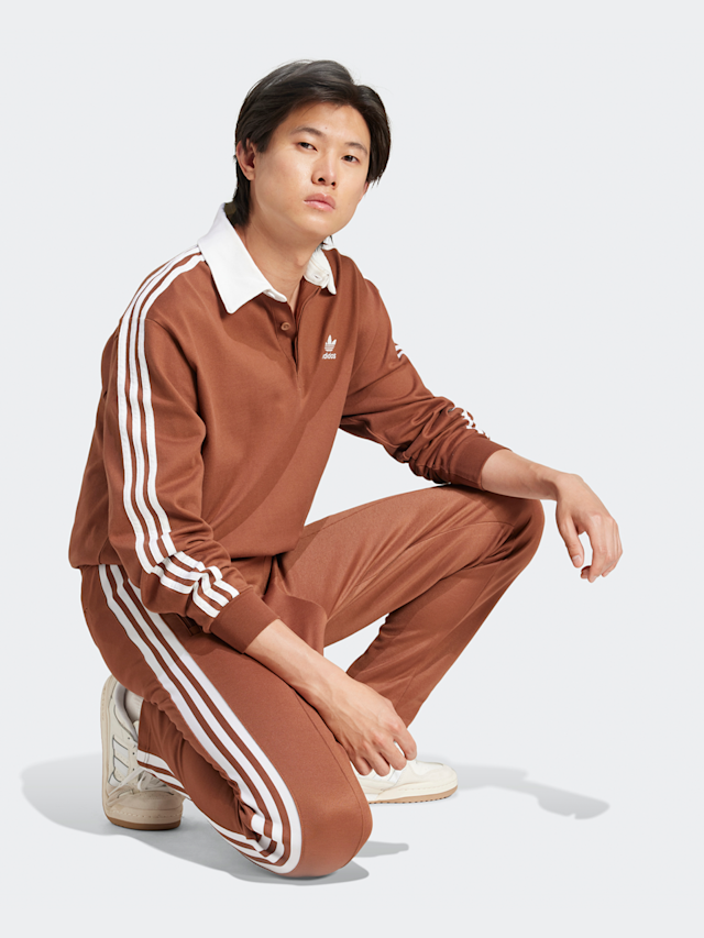 adidas Originals, adicolor Classics Beckenbauer Trackpants, bruin, Afbeelding 5 van 5