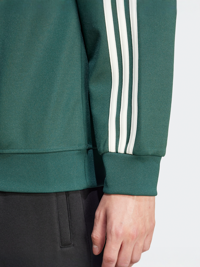 adidas Originals, Funnelneck Tracktop, zielony, Obraz 4 z 5