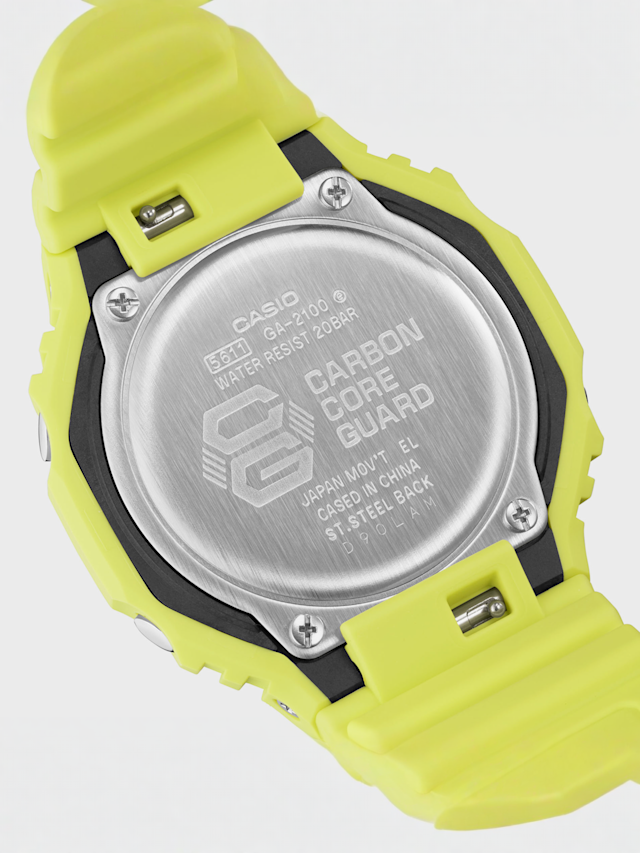 G-SHOCK, GA-2100-9A9ER, yellow, Image 5 of 5
