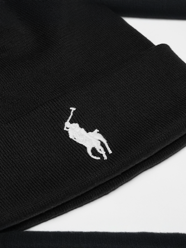 Polo Ralph Lauren, Cold Weather Hat, zwart, Afbeelding 3 van 3