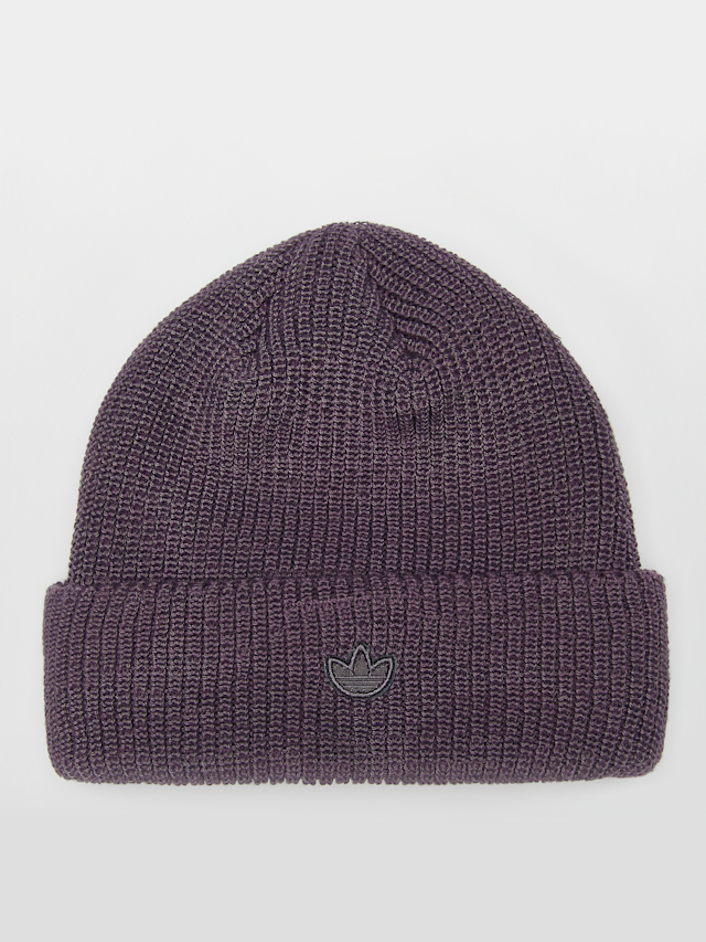 adidas Originals, Con Short Beanie, purple, Image 1 of 3