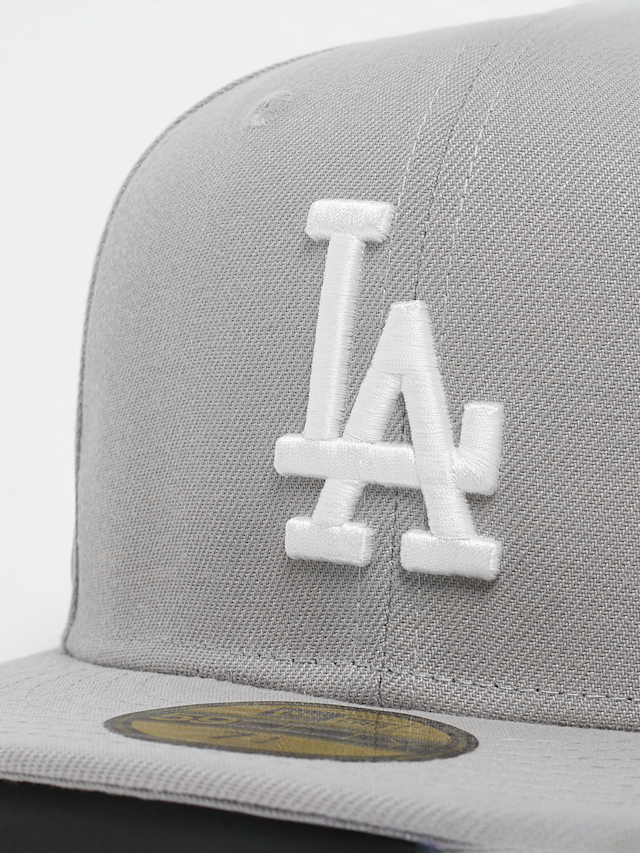 New Era, 59Fifty LEAG ESS MLB Los Angeles Dodgers, grey, Image 4 of 4