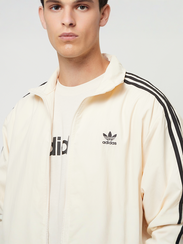 adidas Originals, Tracktop 3-Stripes Woven Firebird, beż, Obraz 3 z 6