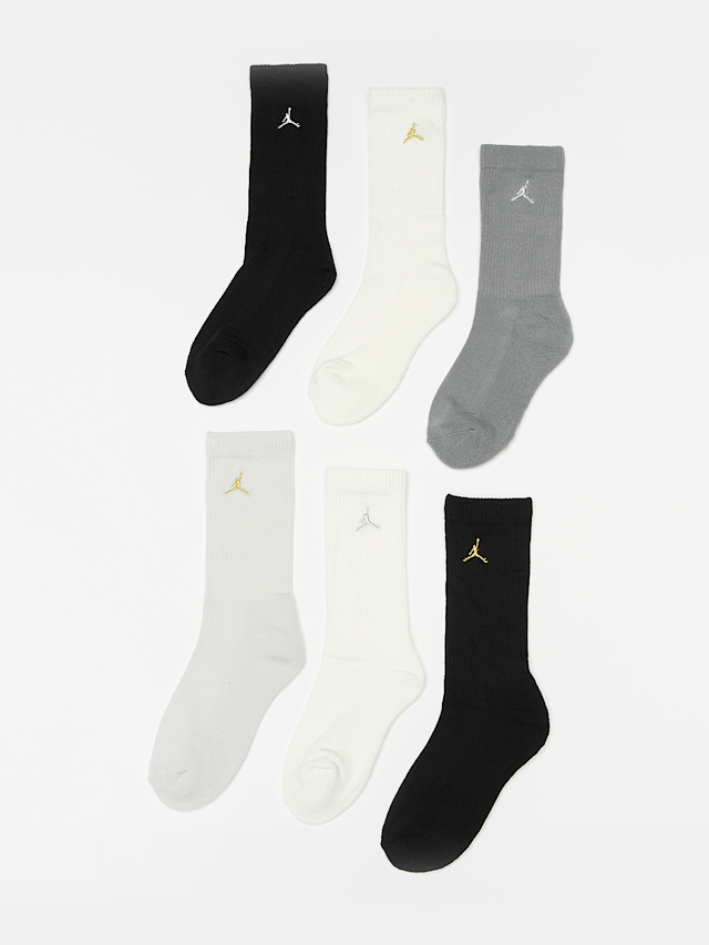 Jordan, 6 PACK - JHN EVERYDAY ESSENTIALS  CR black/sail, zwart, Afbeelding 1 van 2