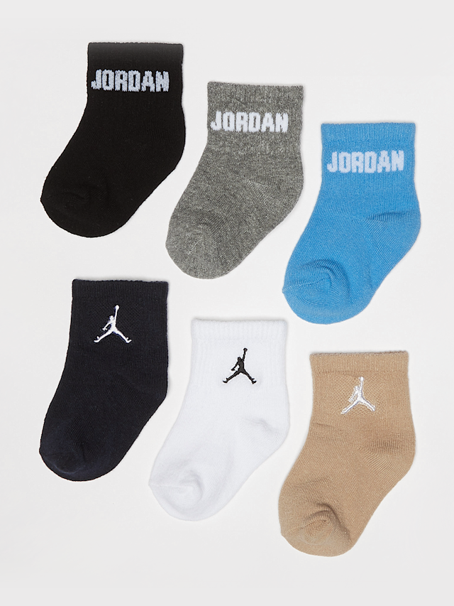 Jordan, 6 PACK - Everyday Essentials Ankle Socks, multi-colour, Image 1 of 2