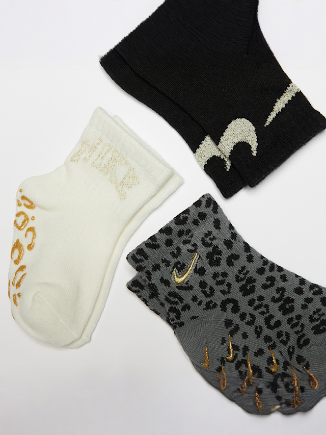 Nike, 3 PACK - Swoosh Spirit Socks, multi-colour, Image 2 of 2