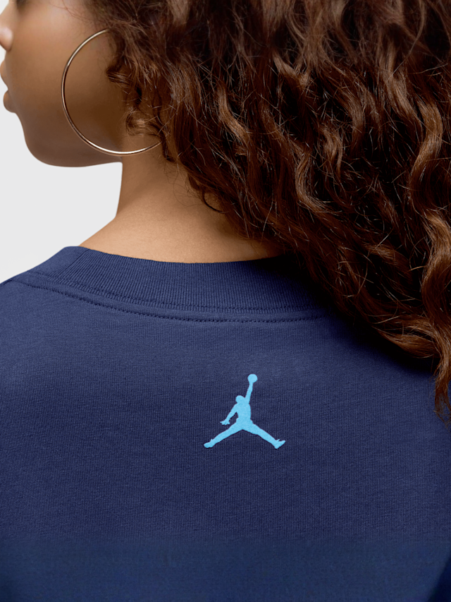 Jordan, Flocked Holiday T-Shirt, blauw, Afbeelding 4 van 5