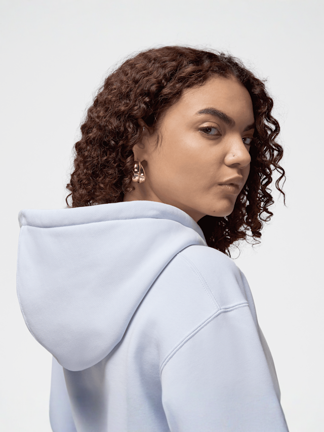 Jordan, Flight Fleece Hoodie, grey, Image 6 of 7