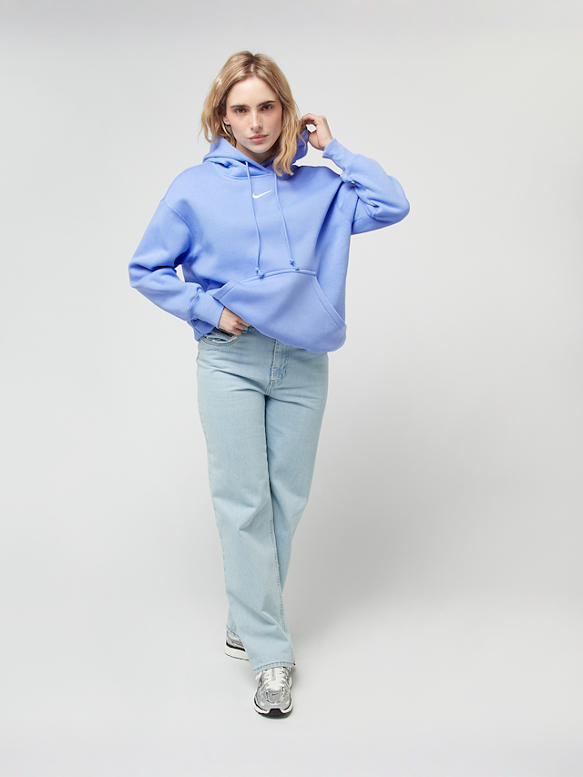 Nike, Sportswear Phoenix Fleece Oversized Hoodie, blue, Image 4 of 4