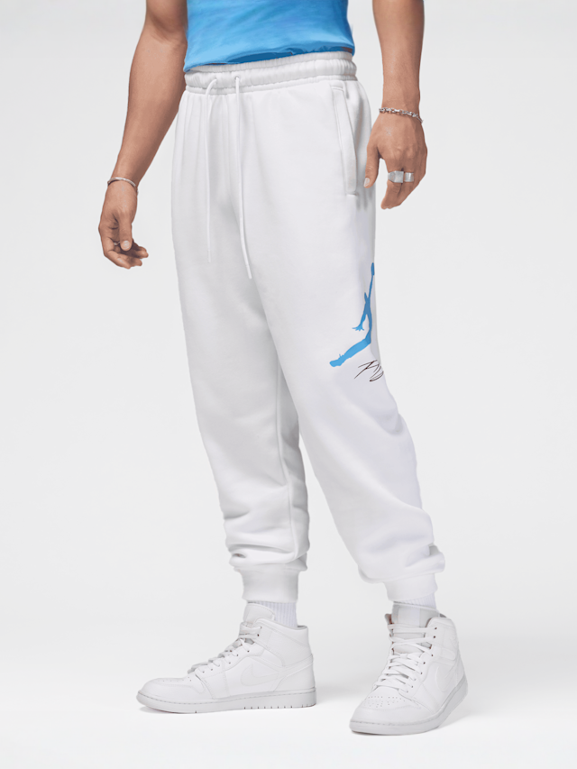 Jordan, Essential Fleece Baseline Pants, white, Image 1 of 6