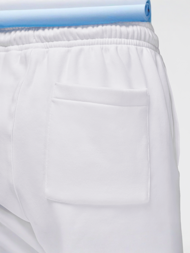 Jordan, Essential Fleece Baseline Pants, white, Image 4 of 6