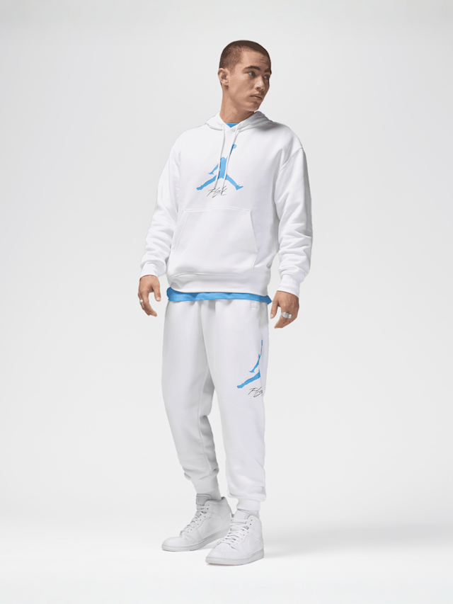 Jordan, Essential Fleece Baseline Pants, white, Image 6 of 6
