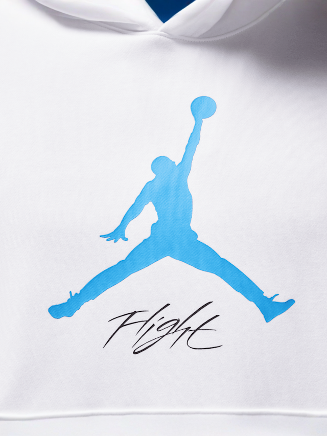 Jordan, Essential Fleece Baseline Hoodie, wit, Afbeelding 4 van 7