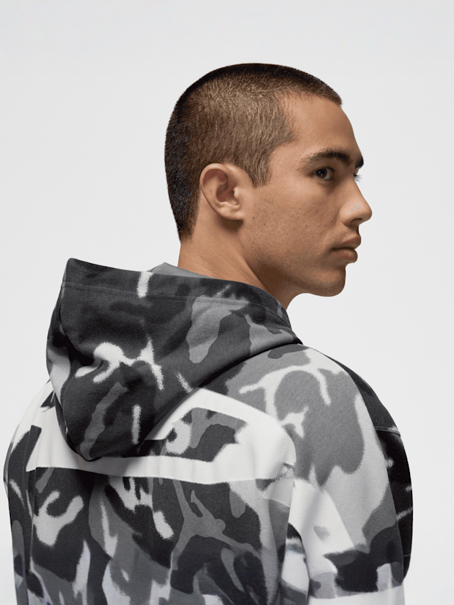 Jordan, MVP Statement Camo-Hoodie, camouflage, Image 7 of 8