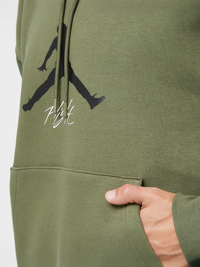 Jordan, Essential Fleece Baseline Hoodie, green, Image 3 of 4