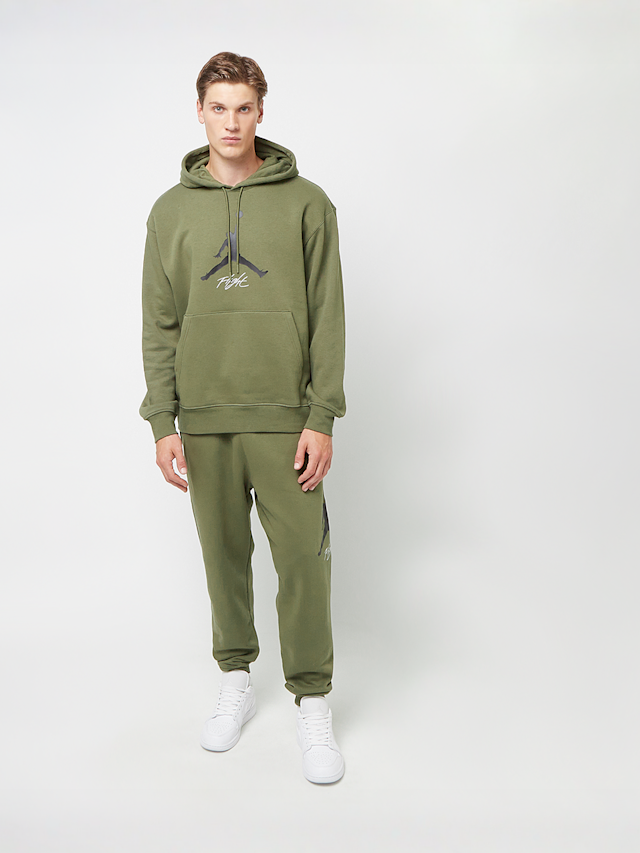 Jordan, Essential Fleece Baseline Hoodie, green, Image 4 of 4