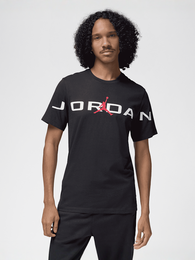 Jordan, Air Stretch Crew T-Shirt, black, Image 1 of 4