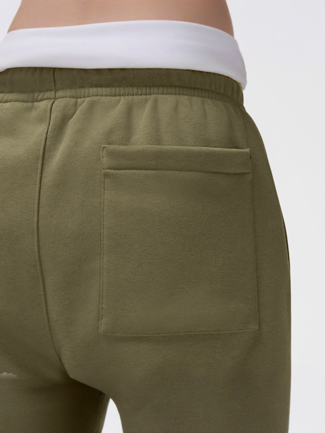 Jordan, Air Stretch Fleece Pants, green, Image 4 of 6