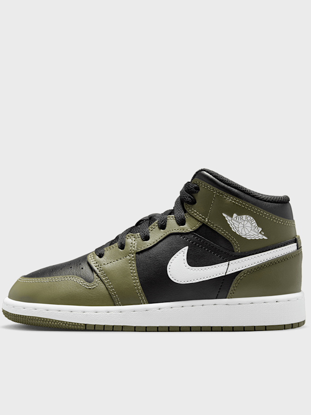 Jordan, Air Jordan 1 Mid (GS), green, Image 1 of 8