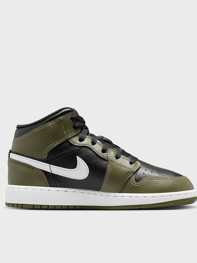 Jordan, Air Jordan 1 Mid (GS), green, Image 2 of 8