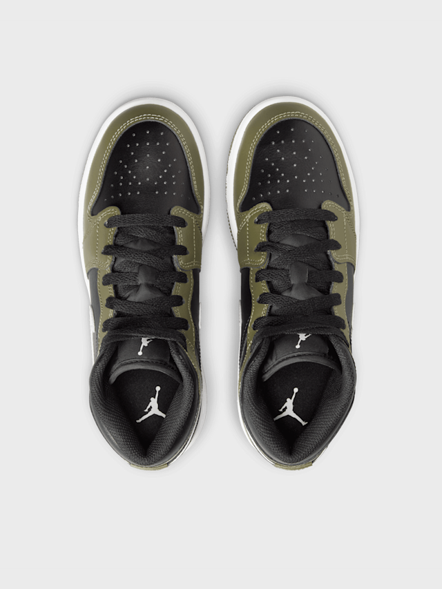 Jordan, Air Jordan 1 Mid (GS), green, Image 6 of 8