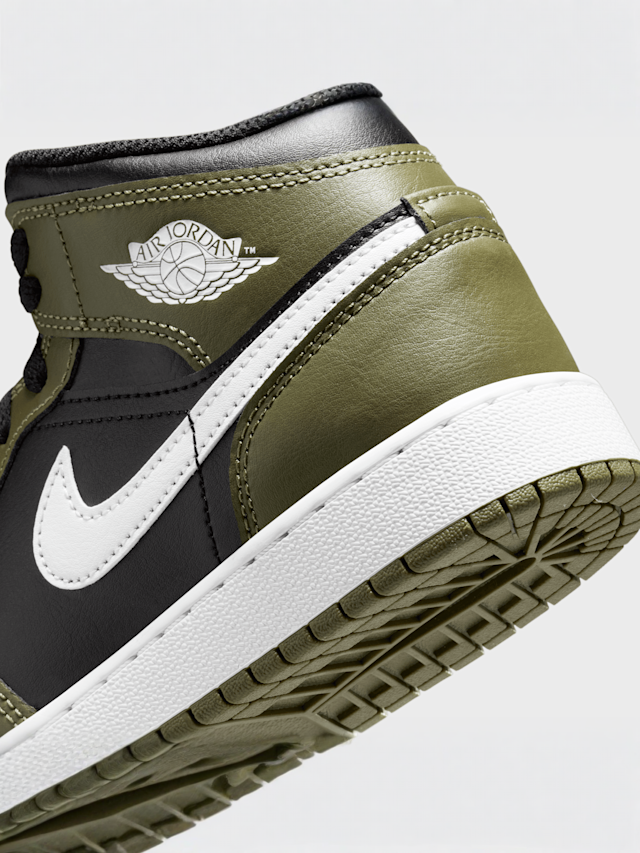 Jordan, Air Jordan 1 Mid (GS), green, Image 8 of 8
