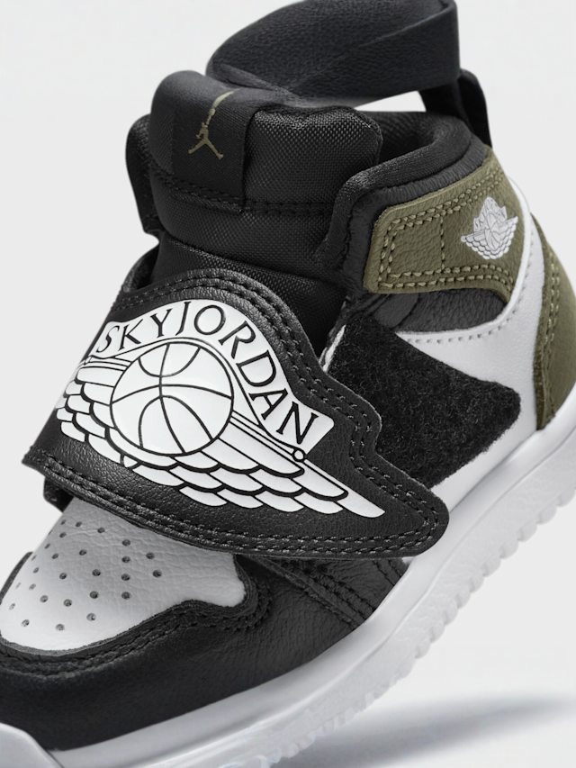 Jordan, Sky Jordan 1 Toddlers, black, Image 7 of 7