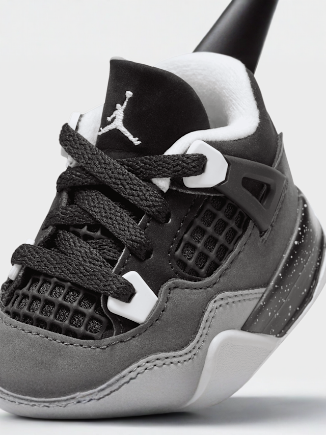 Jordan, Jordan 4 Retro Toddlers, black, Image 7 of 7