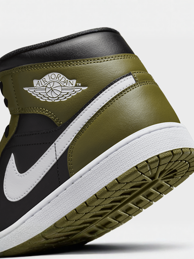 Jordan, Air Jordan 1 Mid, green, Image 8 of 8