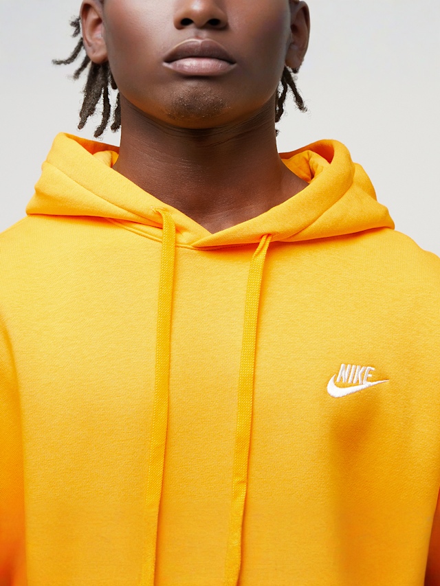 Jordan, Sportswear Club Fleece Hoodie, yellow, Image 3 of 4