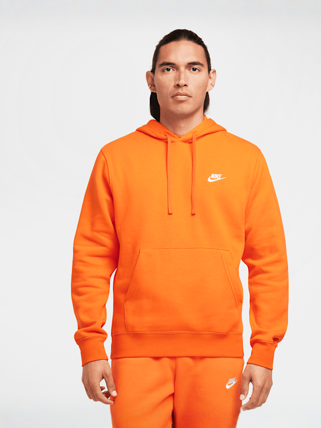 Jordan, Sportswear Club Fleece Hoodie, orange, Image 1 of 7