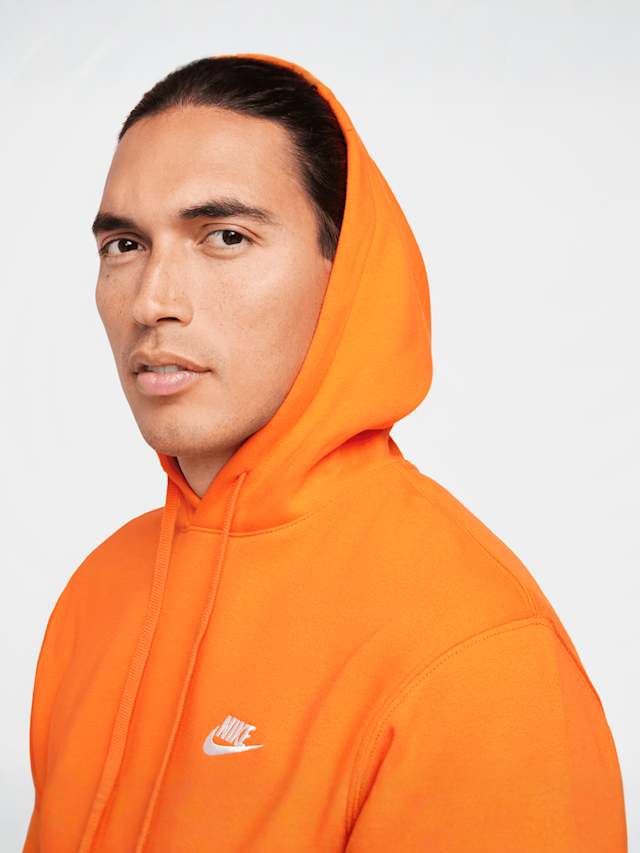 Jordan, Sportswear Club Fleece Hoodie, orange, Image 3 of 7