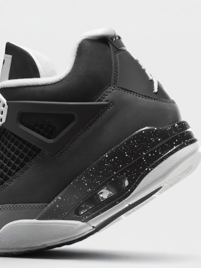 Jordan, Air Jordan 4 Retro, black, Image 8 of 8