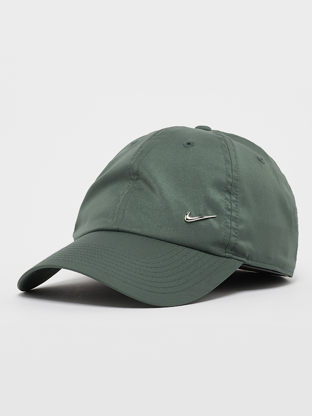 Nike, Dri-FIT Club Unstrukturierte Metall-Swoosh-Cap, groen, Afbeelding 1 van 4