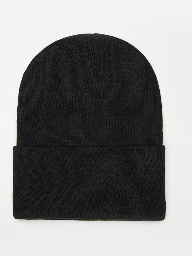 Nike, Peak Swoosh Beanie, black, Image 2 of 3