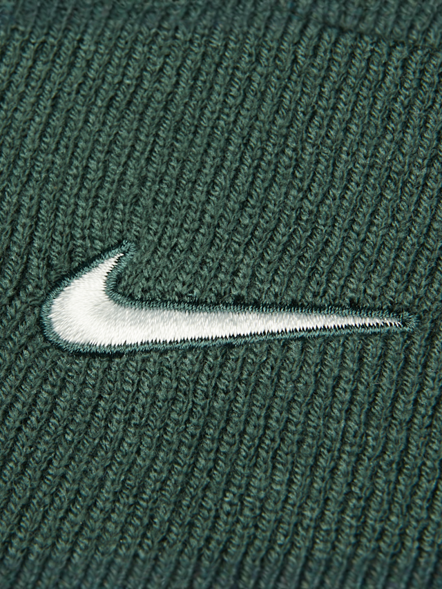 Nike, Futura Peak Swoosh Beanie, green, Image 3 of 4
