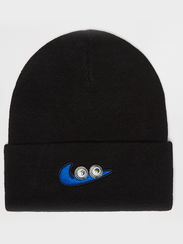 Nike, Peak Swooshy-Beanie, black, Image 1 of 4