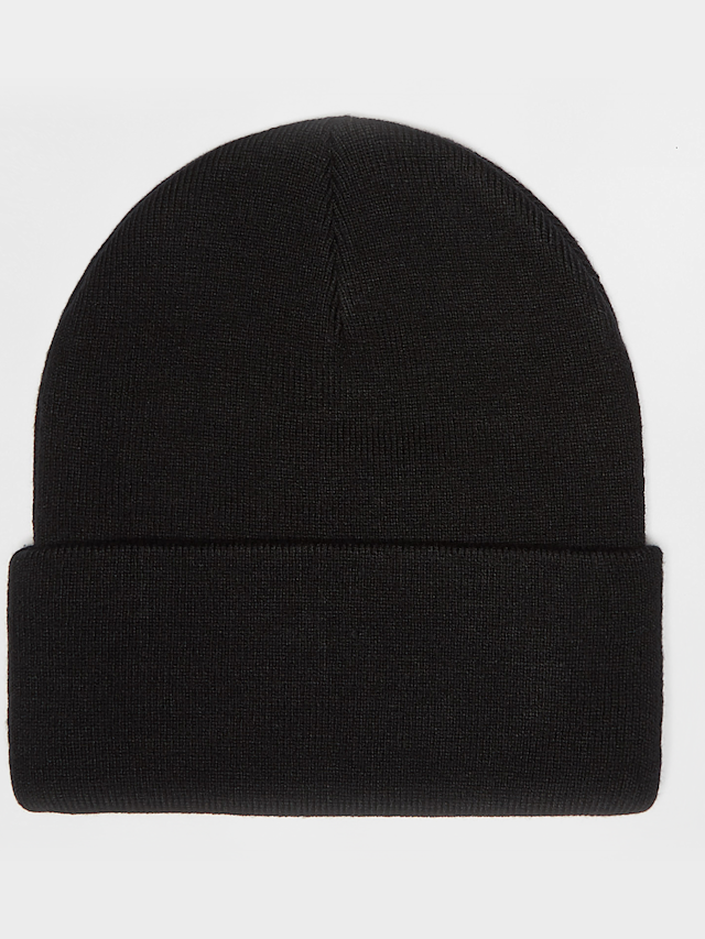 Nike, Peak Swooshy-Beanie, black, Image 2 of 4