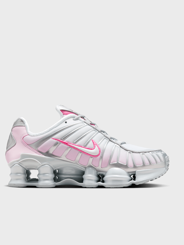 Nike, Shox TL metallic platinum/pinksicle/pink foam/white, wit, Afbeelding 2 van 8