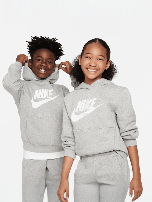 Nike, Sportswear Club Fleece Hoodie, grey, Image 1 of 5