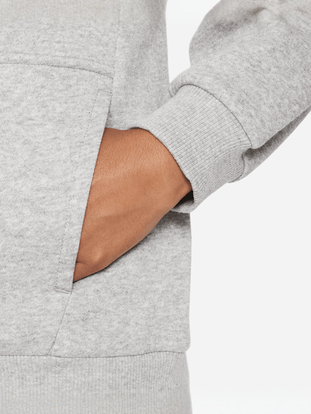 Nike, Sportswear Club Fleece Hoodie, grey, Image 4 of 5